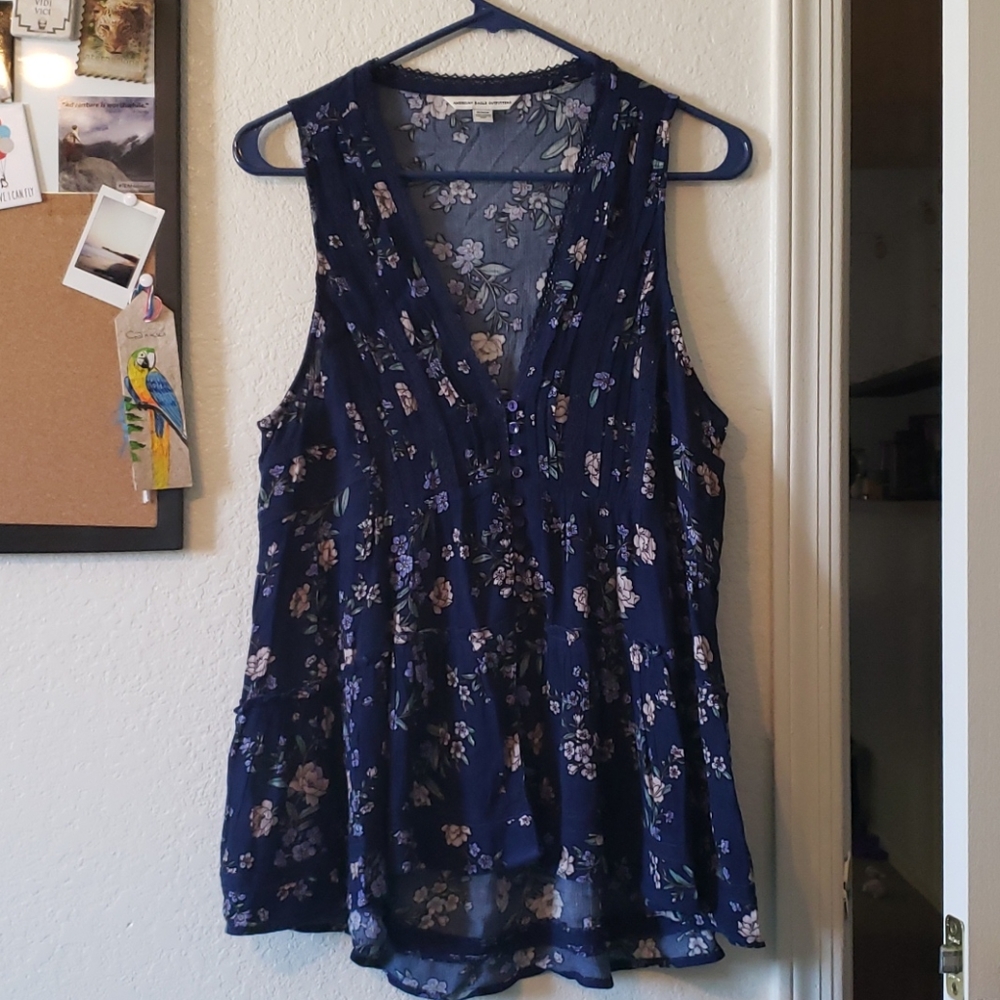 Floral summer top